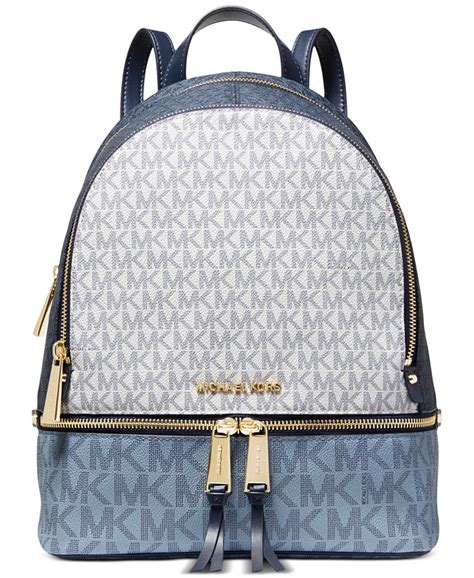 michael kors hayes medium backpack|signature rhea zip medium backpack.